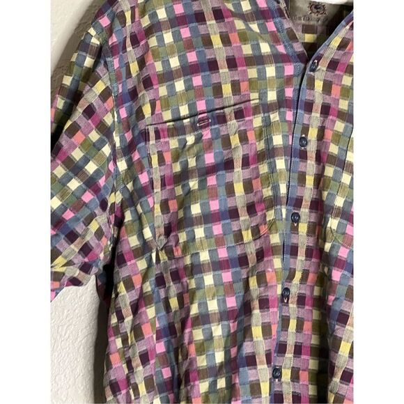 The Territory Ahead Men's Shirt Long Sleeve Button Down Check Cotton XL - Picture 3 of 4